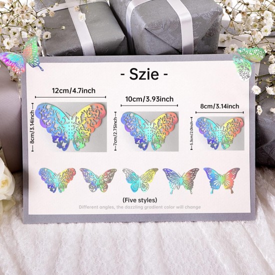 3D Butterfly Decoration 